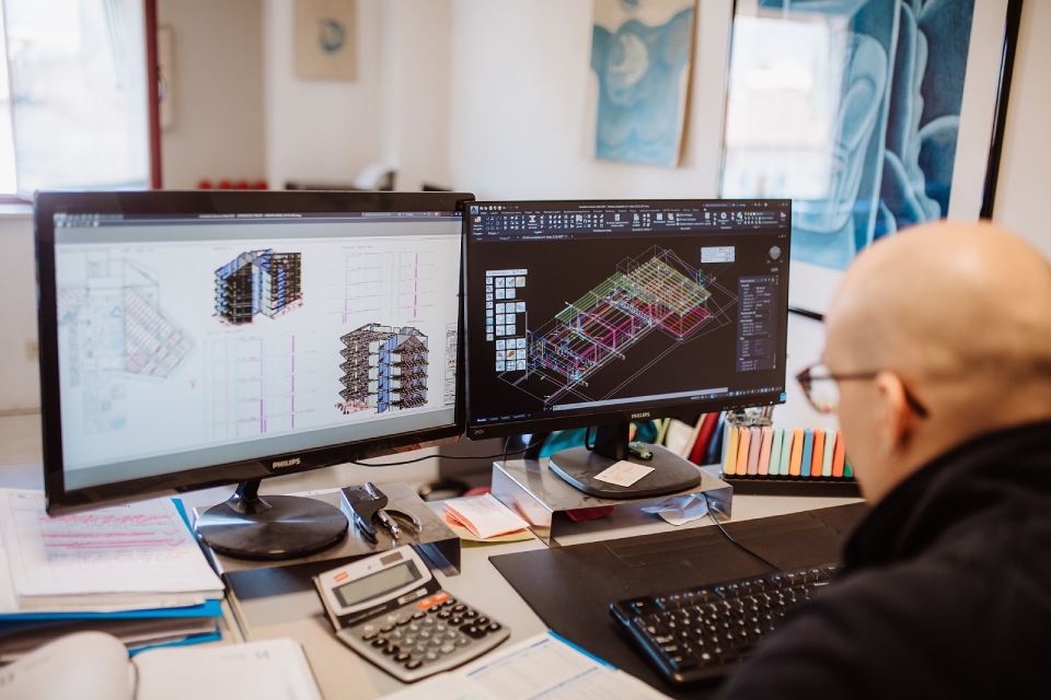 Monitor per lavorazione