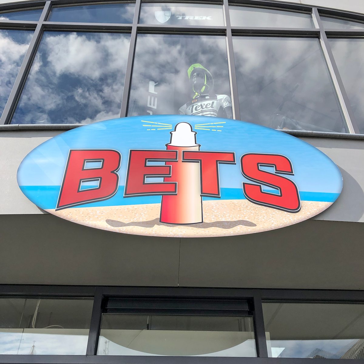 buitenbord Bij Bets - Oudeschild by reclamestudio Morant