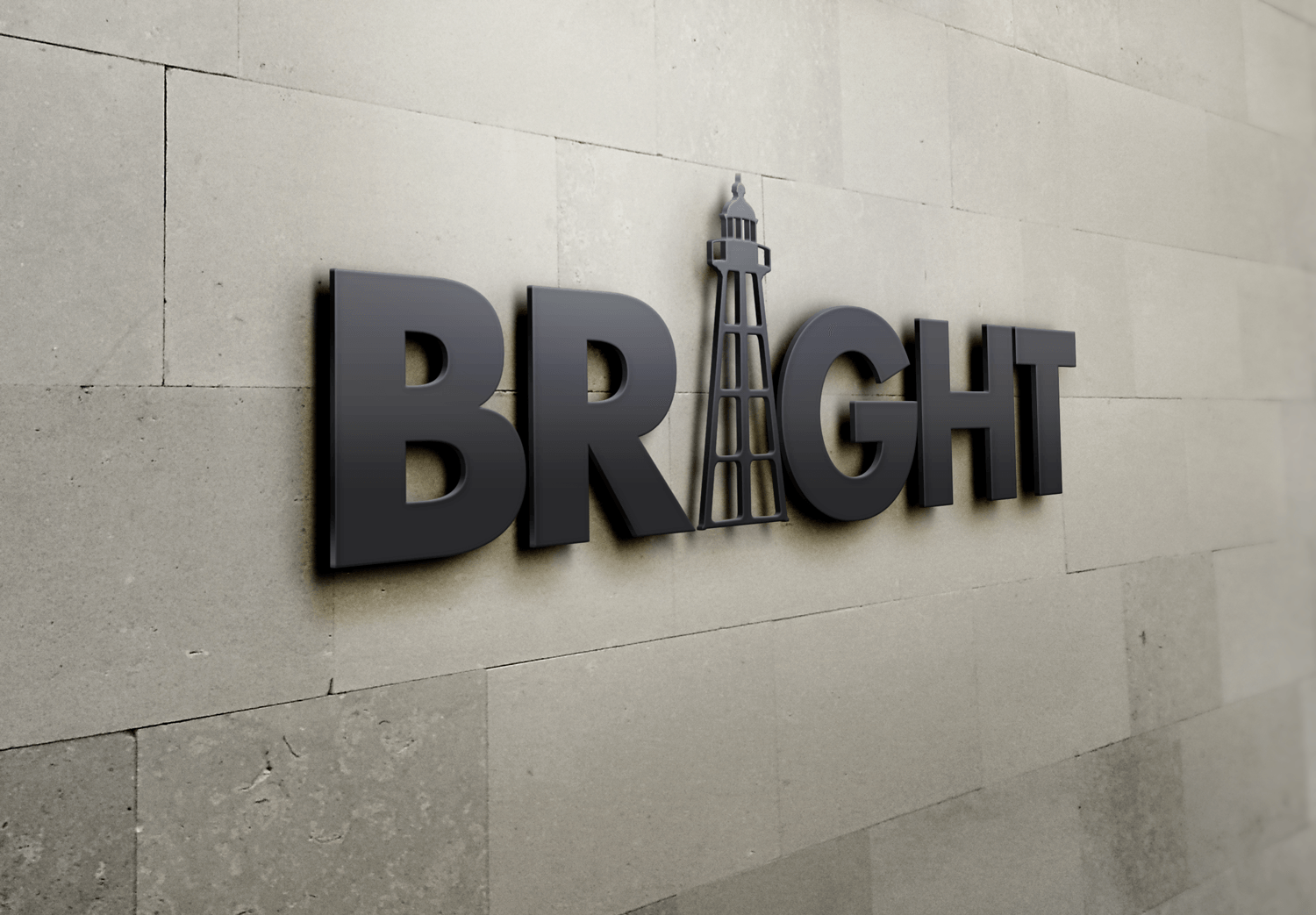 logo Bright by reclamestudio Morant