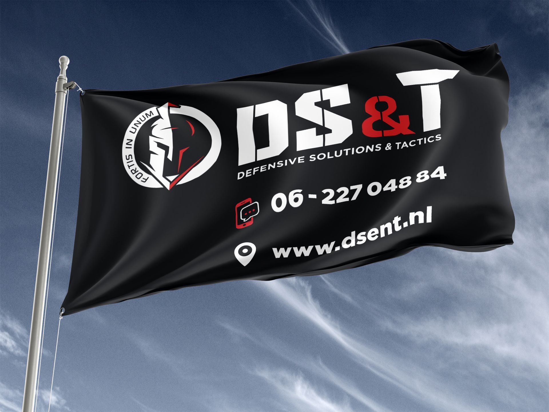 Vlaggen DS&T by reclamestudio Morant