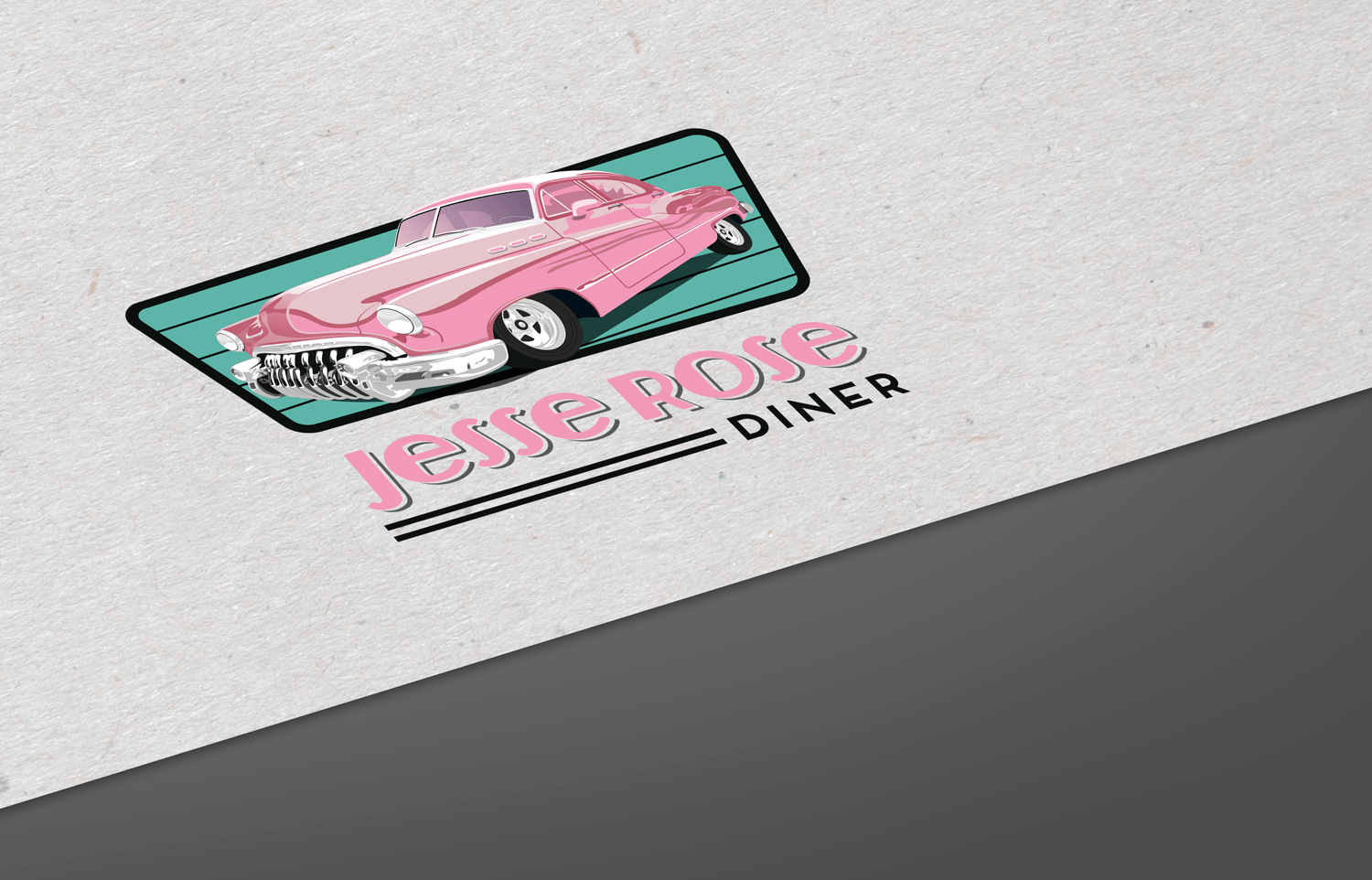 logo Jesse Rose diner by reclamestudio Morant