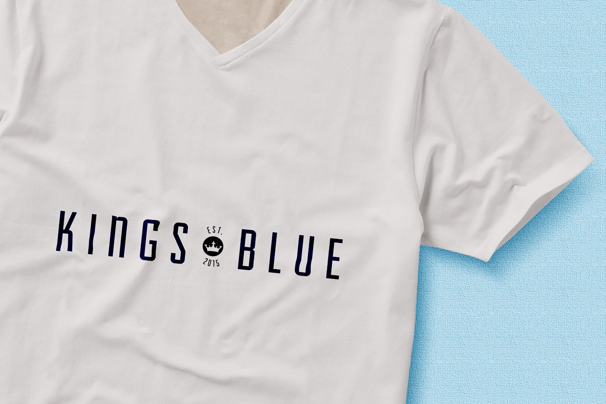 logo Kings Blue menswear by reclamestudio Morant