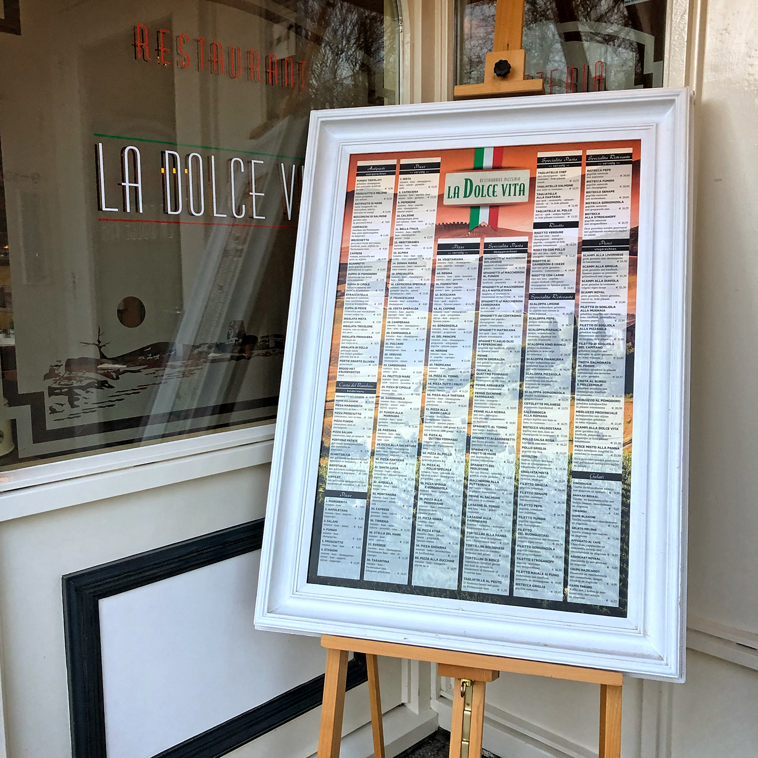 Buitenbord pizzeria La Dolce Vita