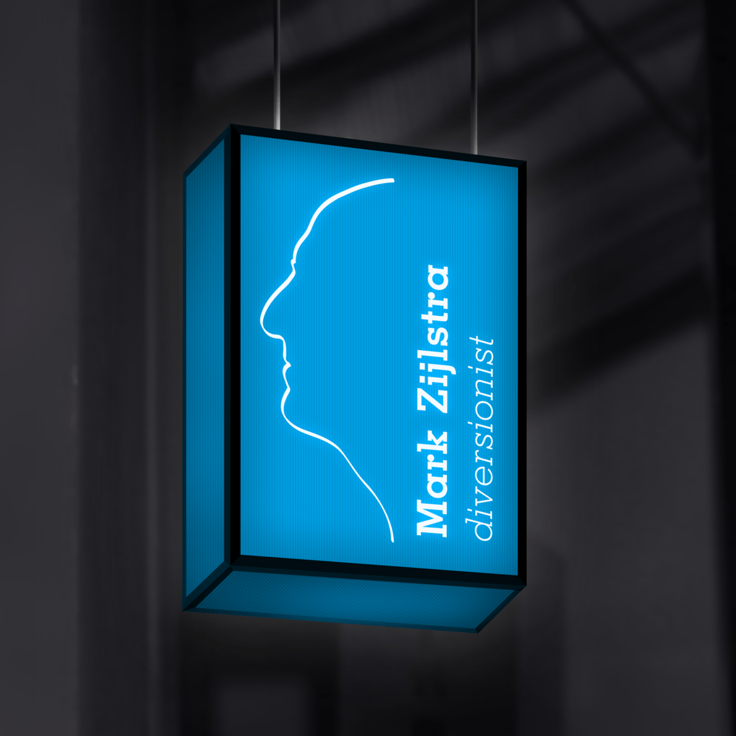 logo Mark Zijlstra - diversionist by reclamestudio Morant