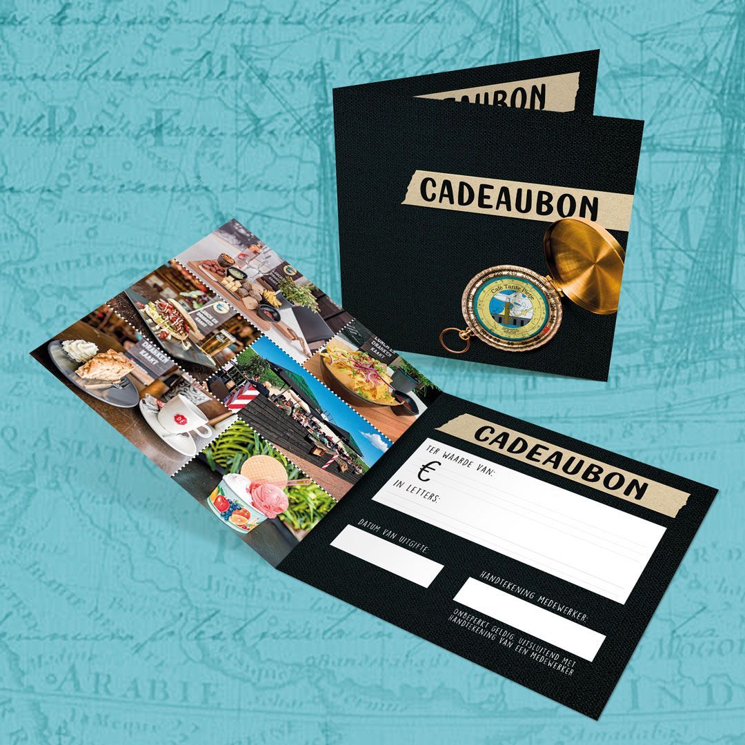 Kadobon Tante Pietje by reclamestudio Morant