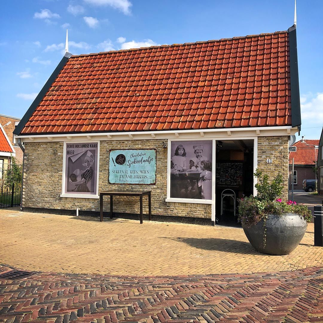Gevelsignage Chocolaterie 't Sjokoolaatje