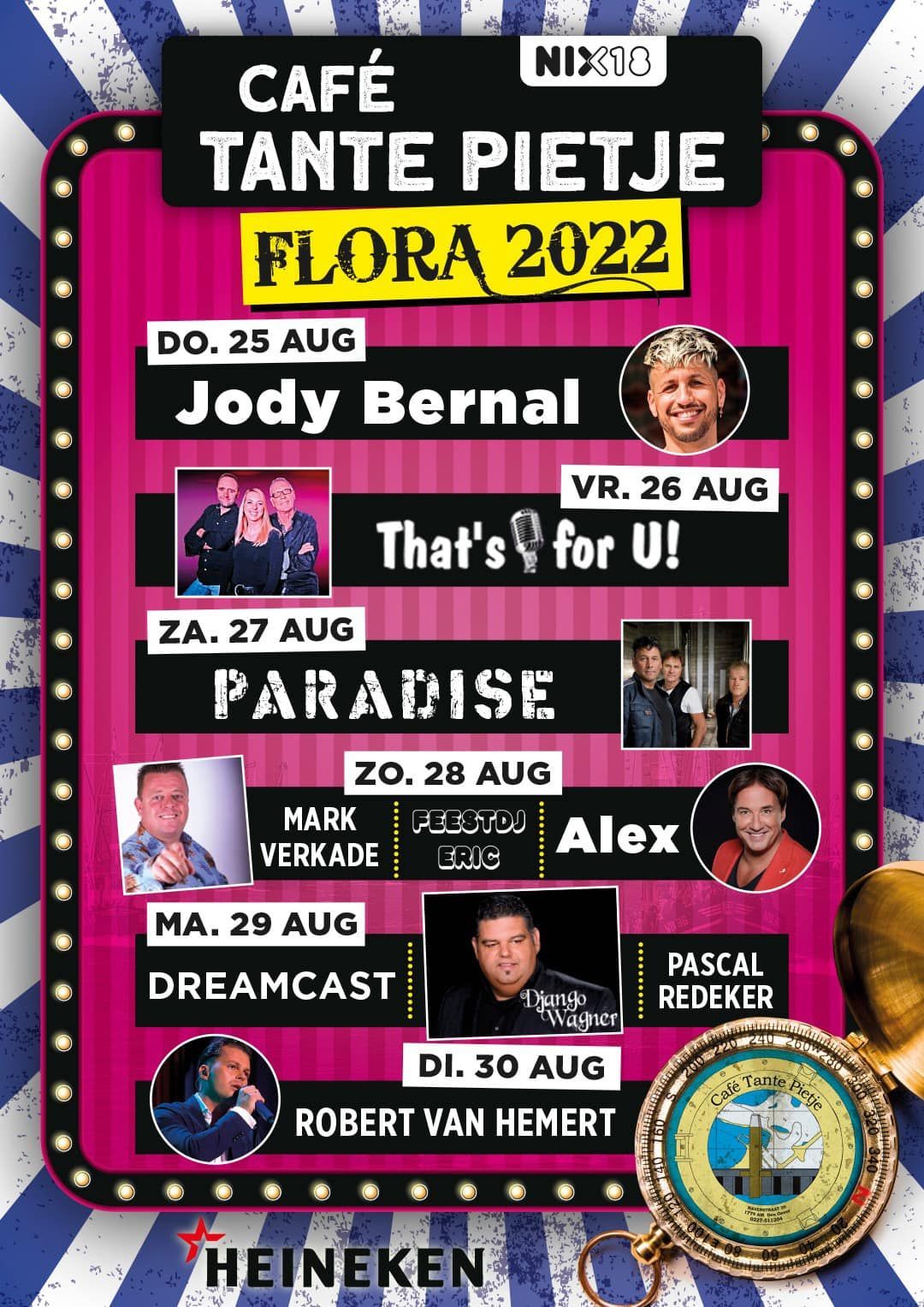 Social media advertentie Flora '22 - Tante Pietje by reclamestudio Morant