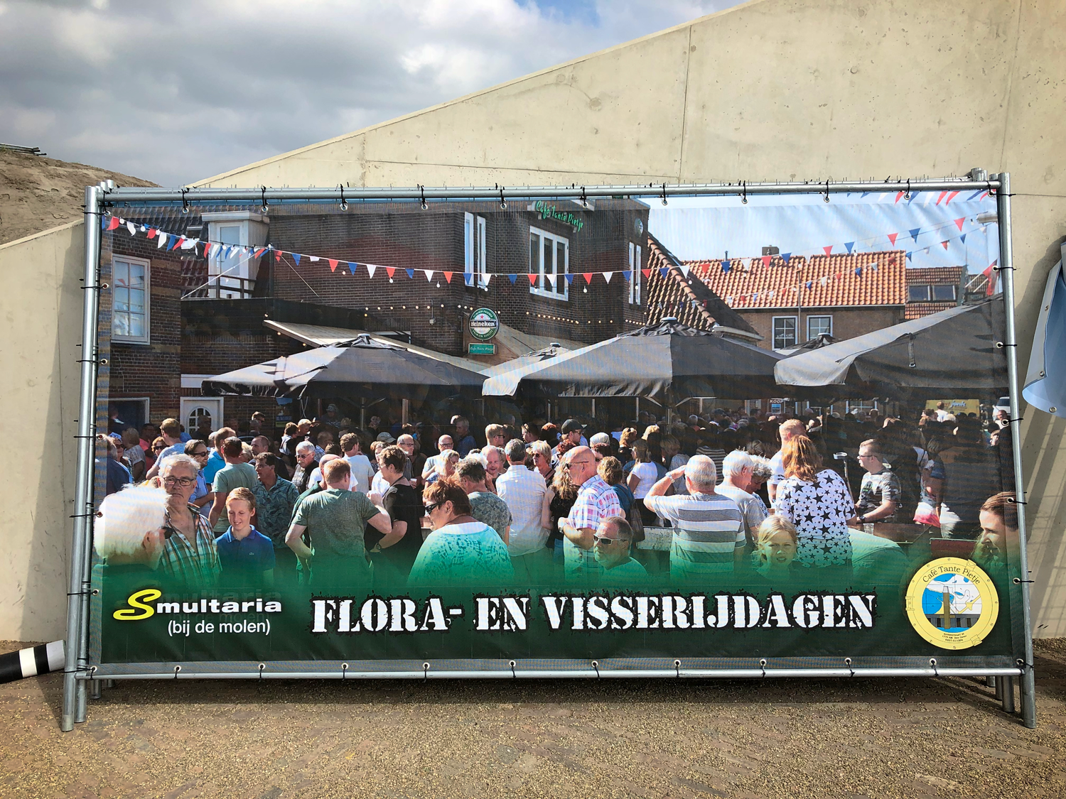 Hekwerkspandoek Tante Pietje