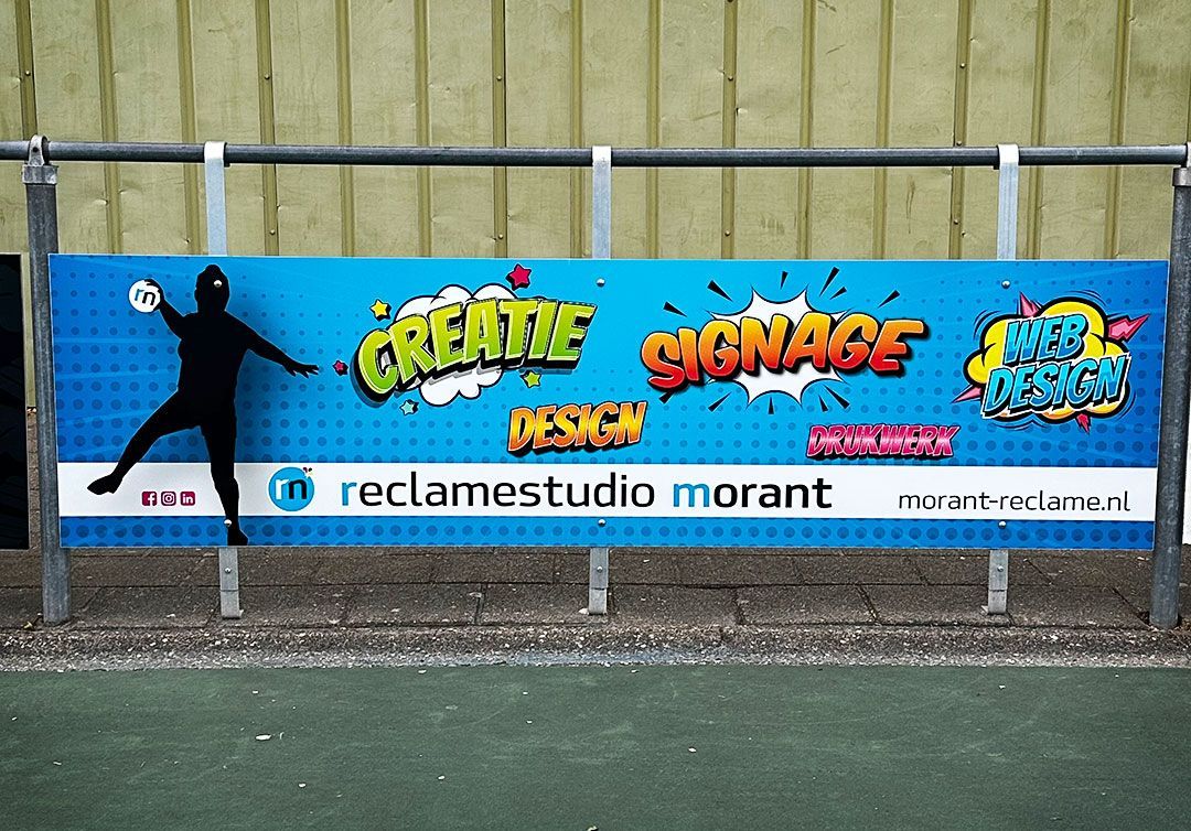 sponsorbord h.v. Tonegido