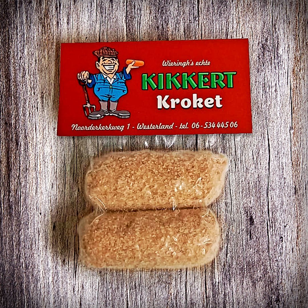 Sluitkartonnetjes t.b.v. de Kikkert Kroket by reclamestudio Morant