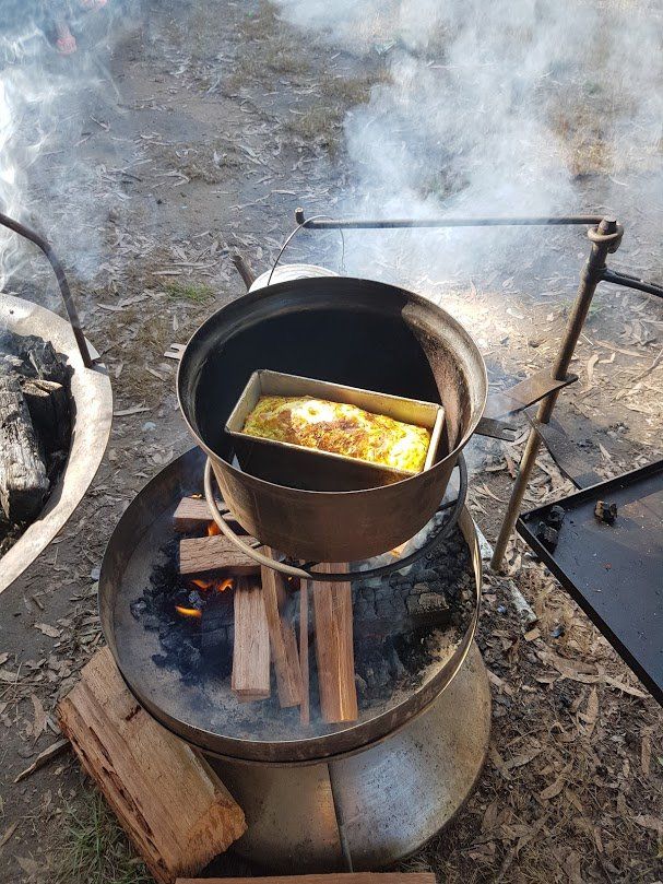camp oven bread
