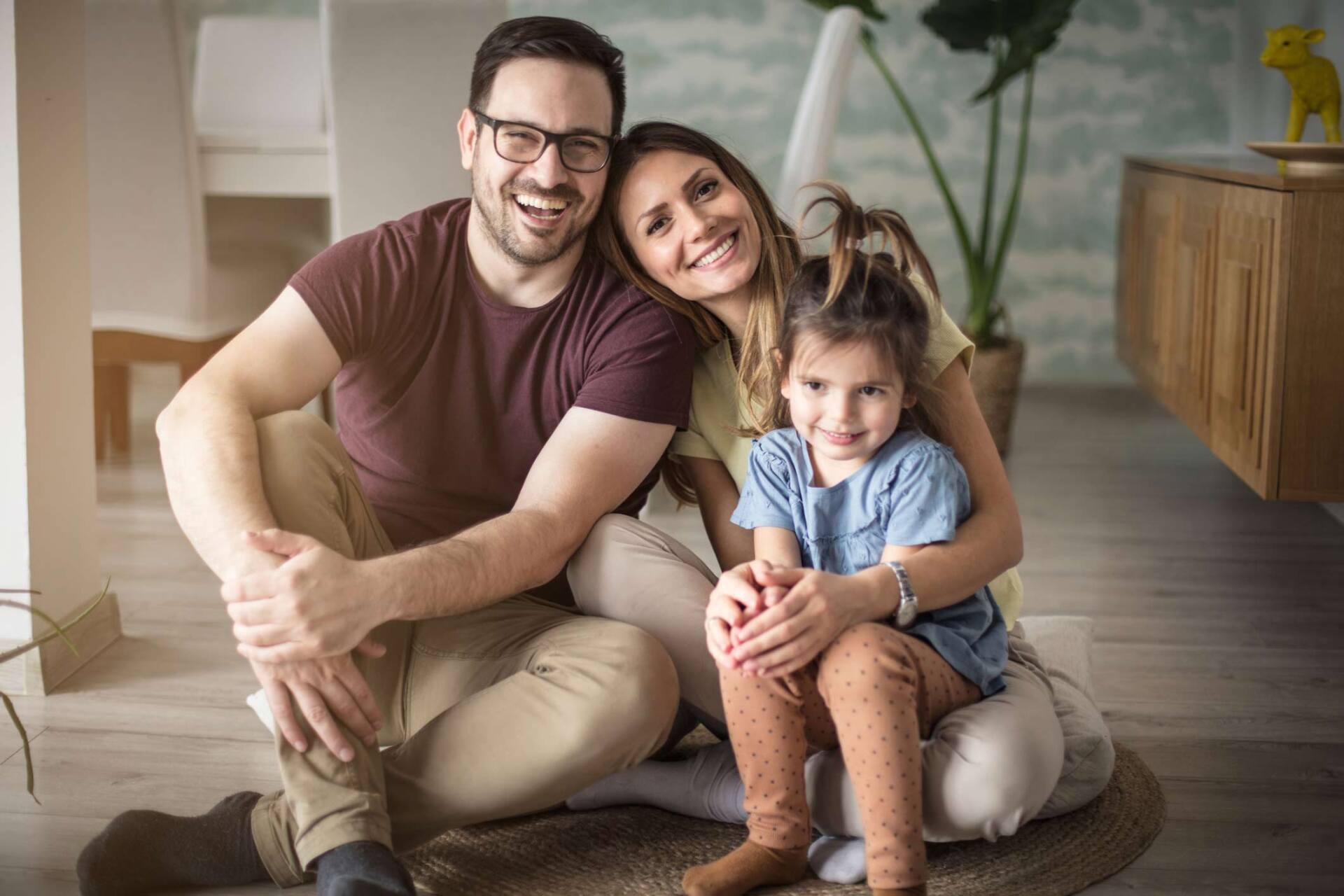 Parents With Daughter At Home — Beaufort, NC — Seaside Family Practice of Beaufort
