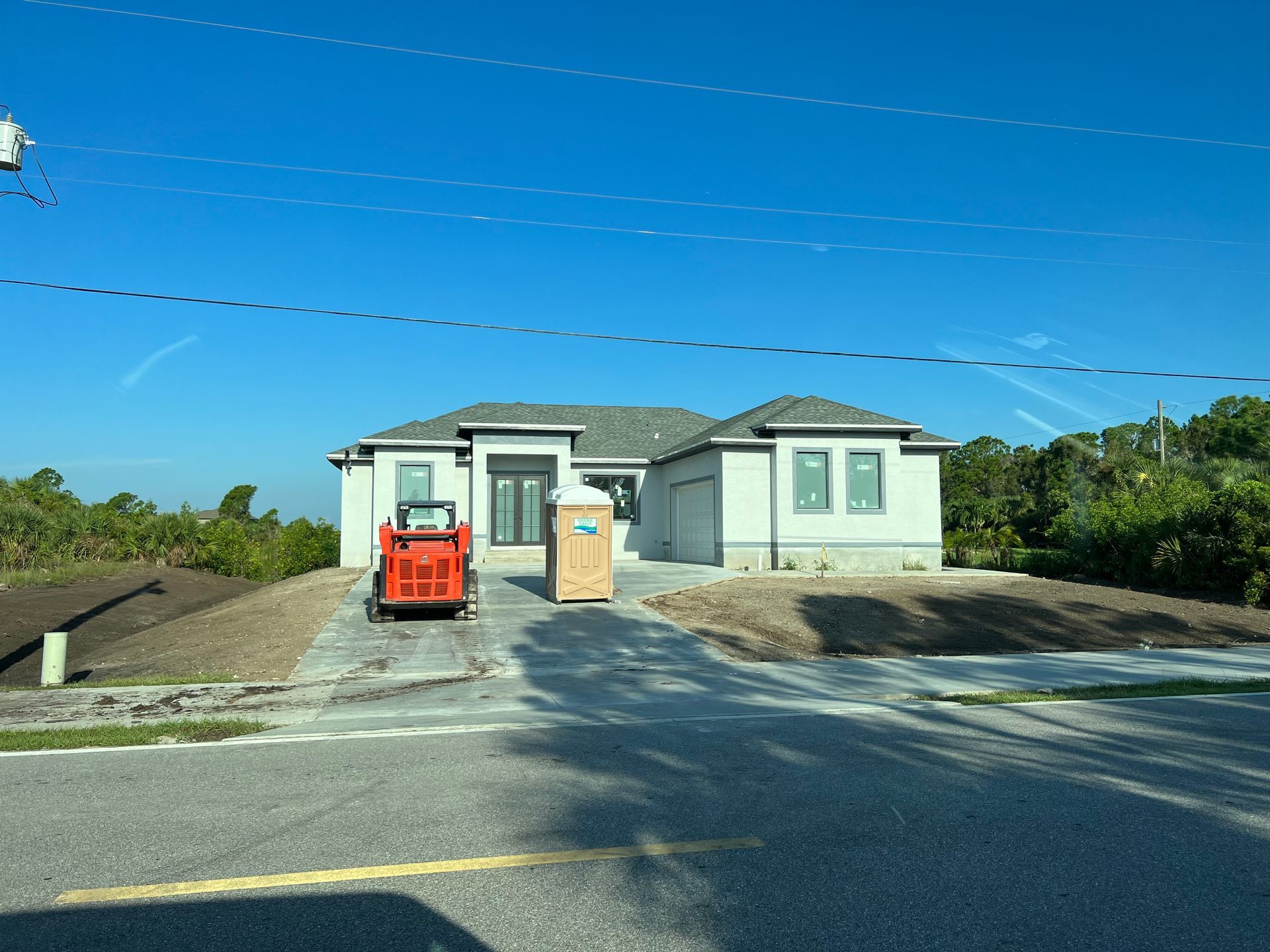 A concrete service in North Port, FL by Roko Construction & Land Services