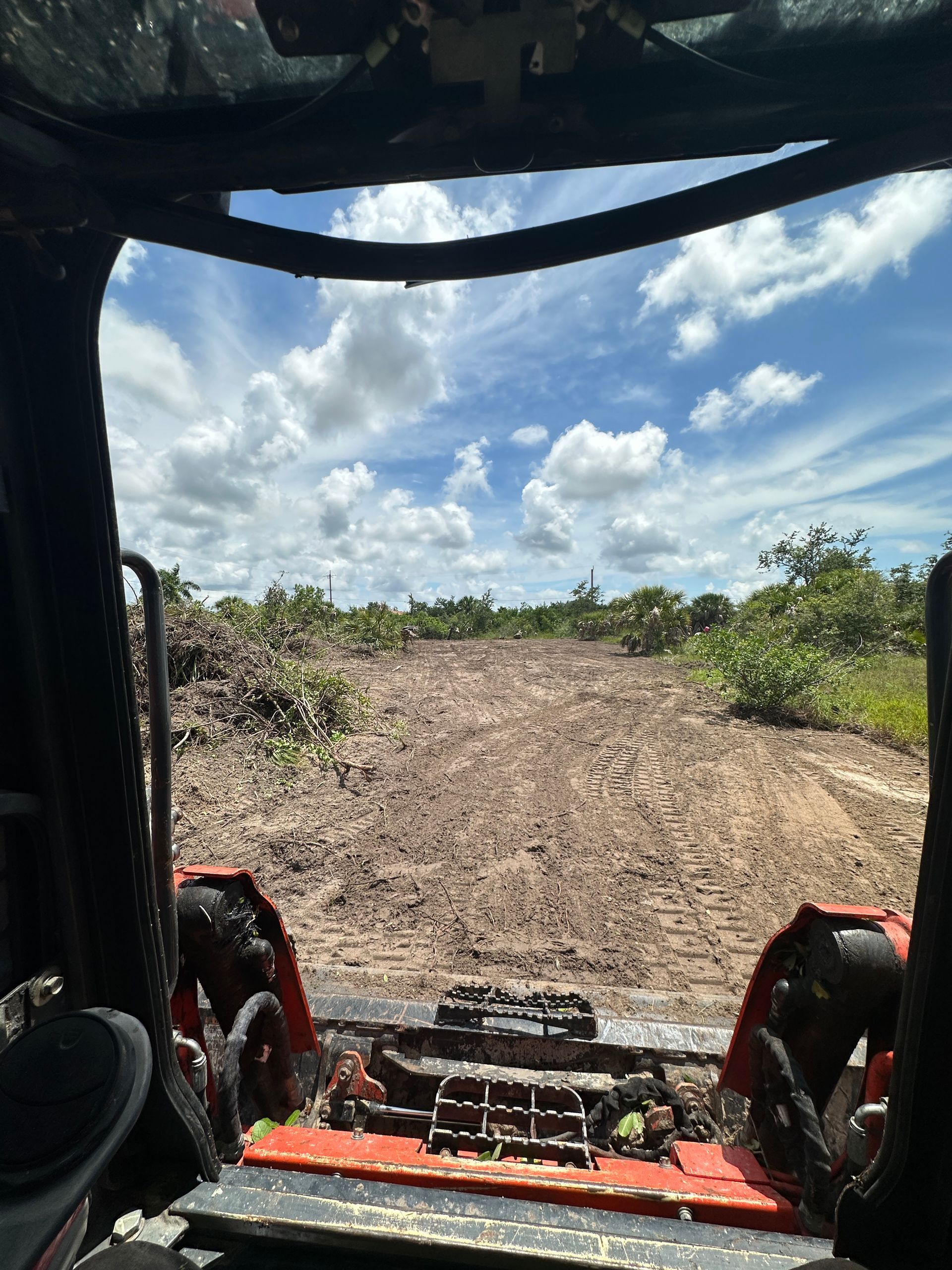 A land clearing service in North Port, FL by Roko Construction & Land Services