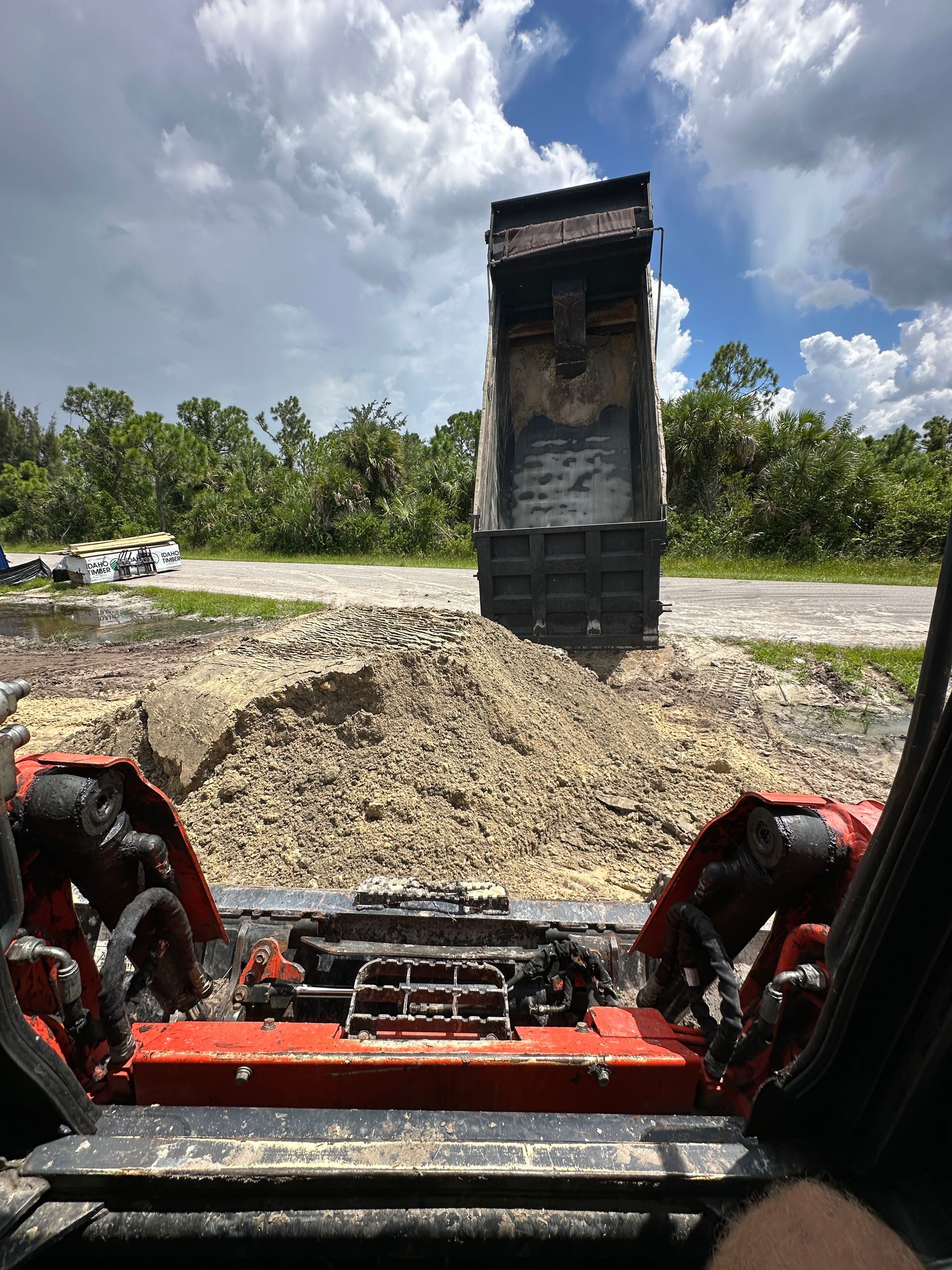 A rough grading service in North Port, FL by Roko Construction & Land Services