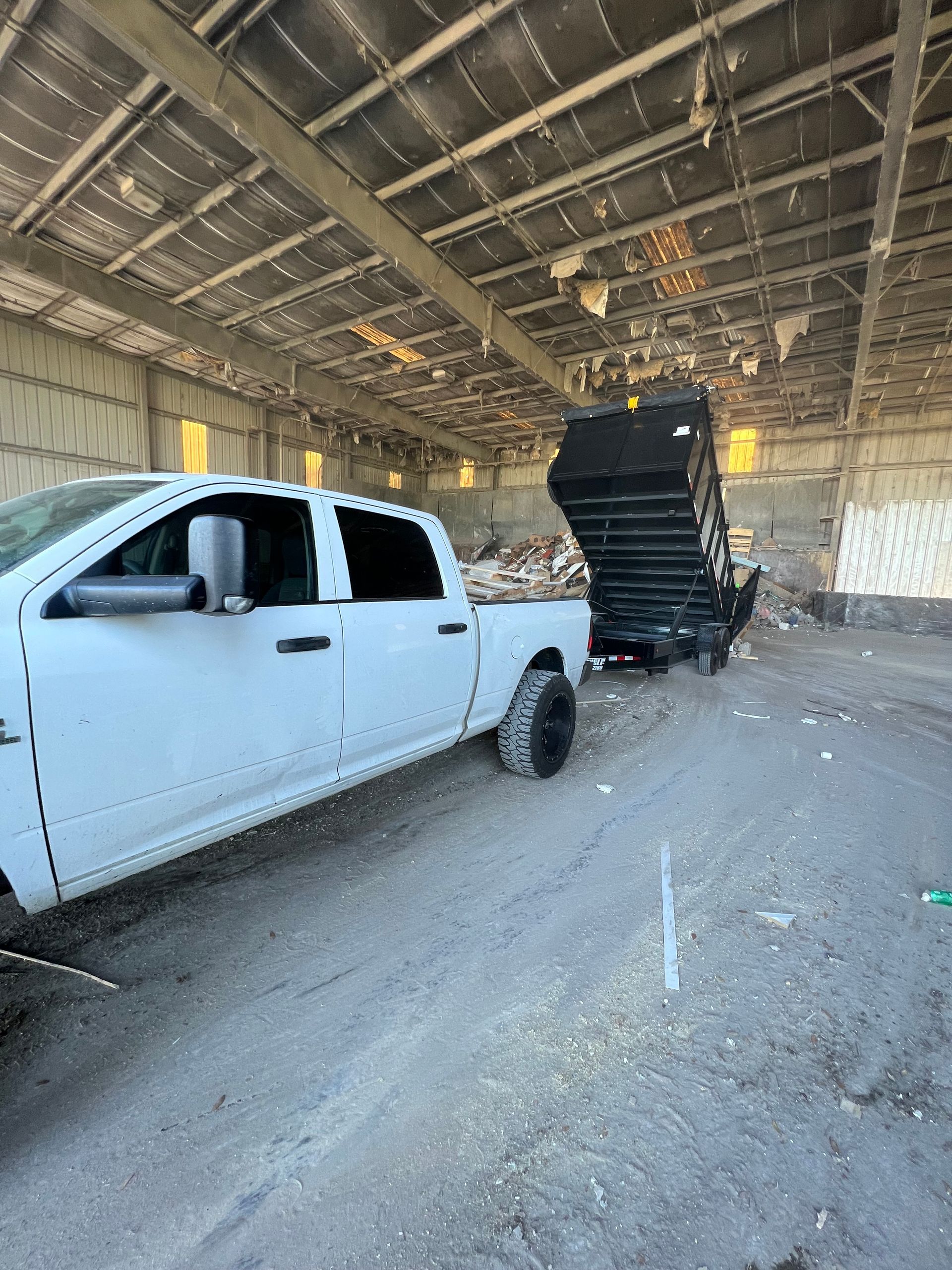 A junk removal in North Port, FL by Roko Construction & Land Services