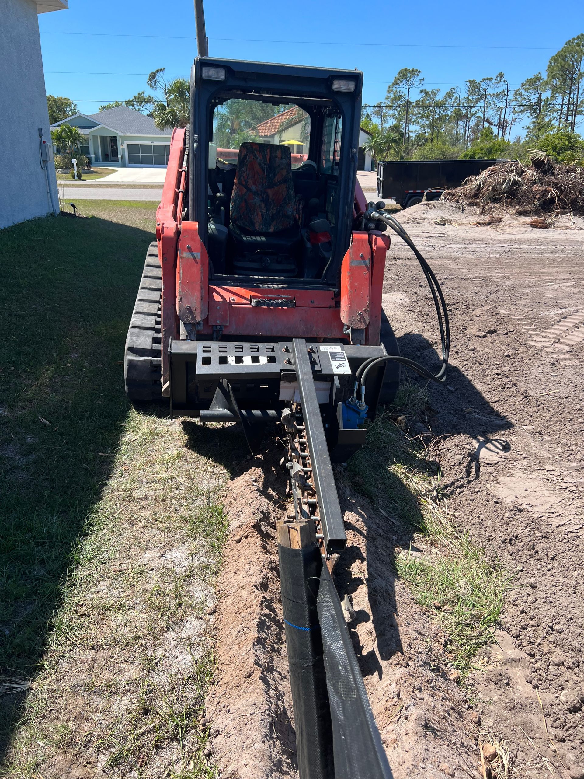 A dirt removal service in North Port, FL by Roko Construction & Land Services