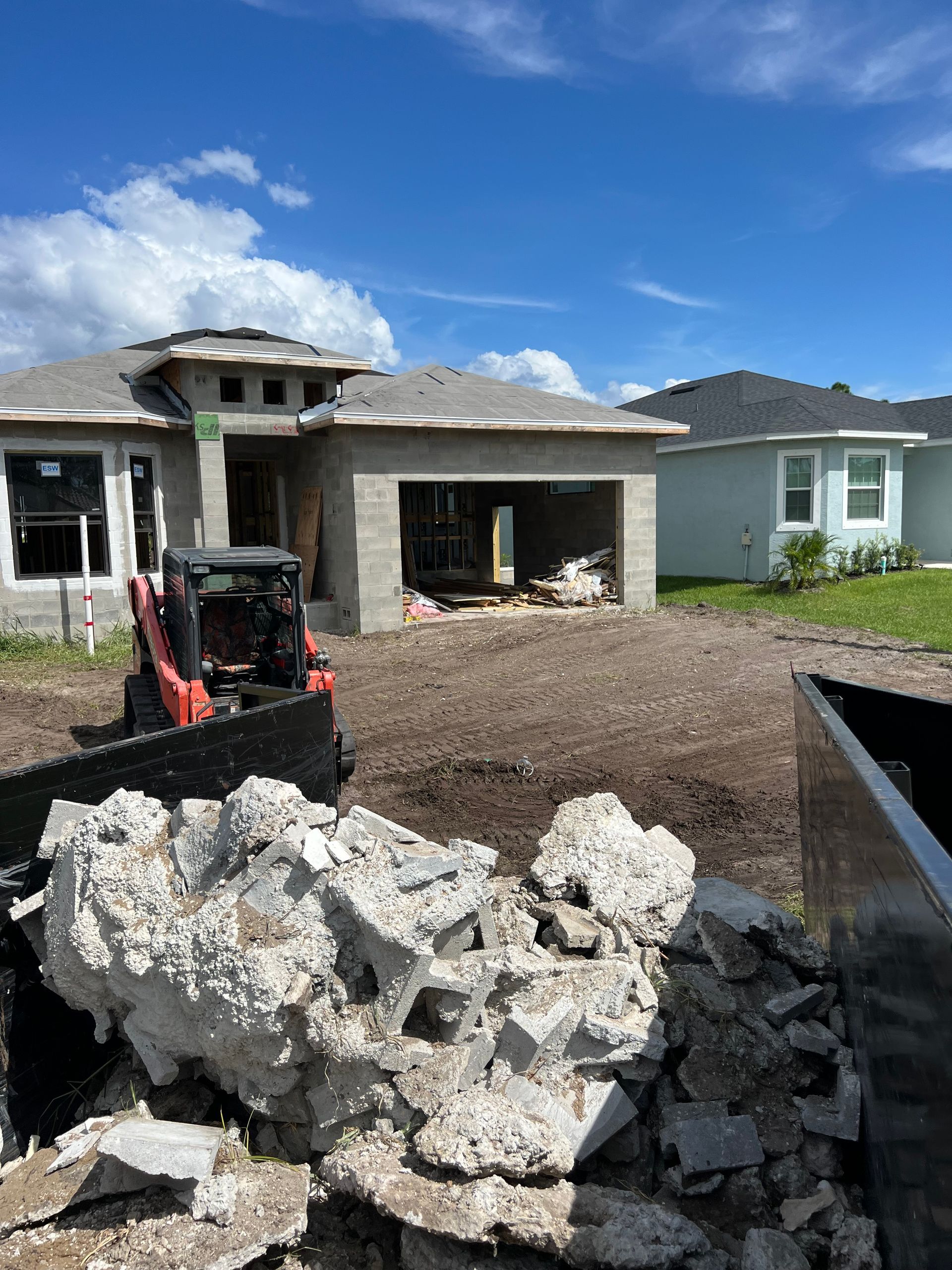 A demolition service in North Port, FL by Roko Construction & Land Services