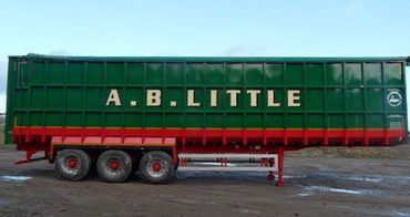 Ejectors and other commercial trailers at Swan Commercials in Wigan