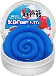 Crazy aaron 's scentsory putty raspberry cherry scented