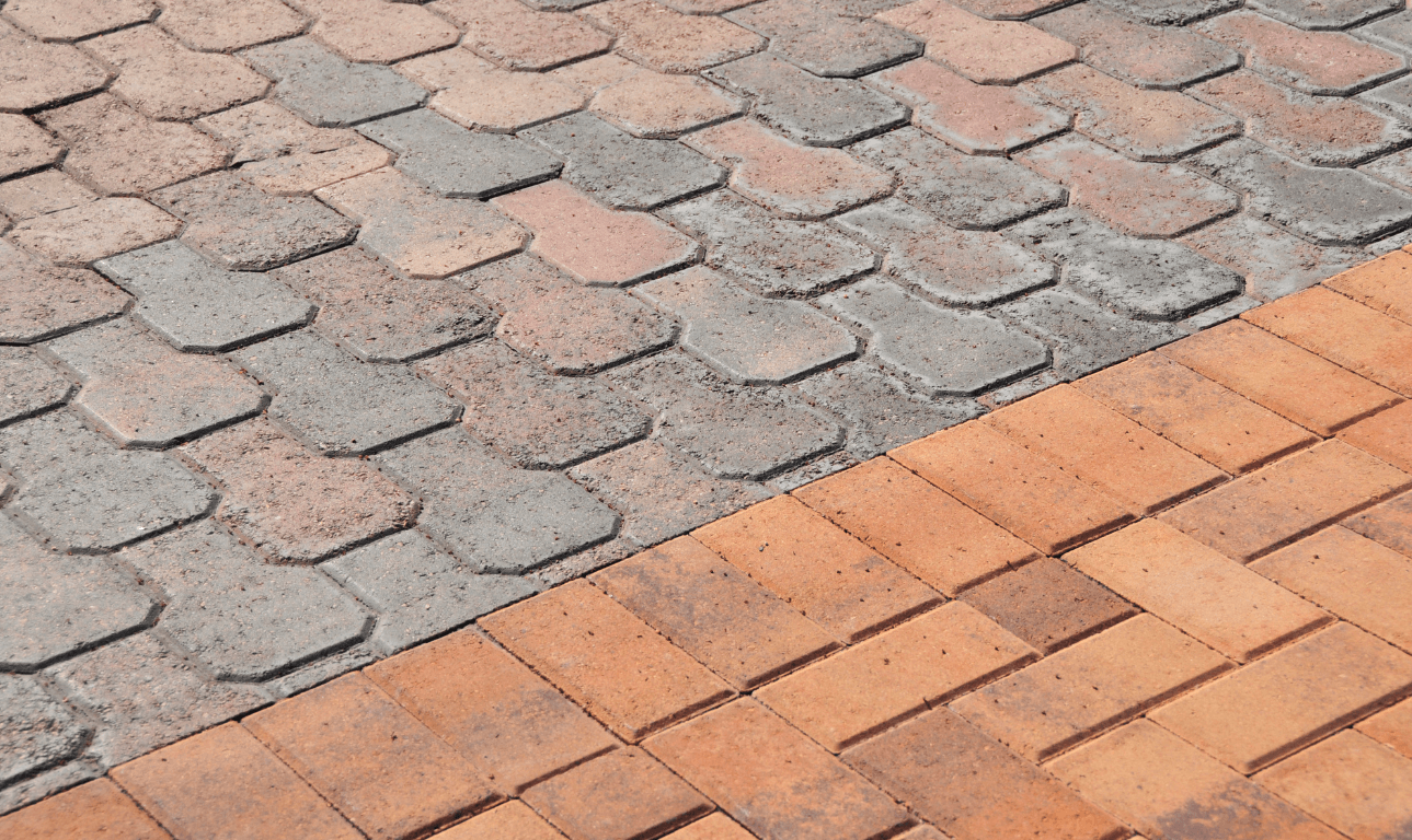 colored pavers