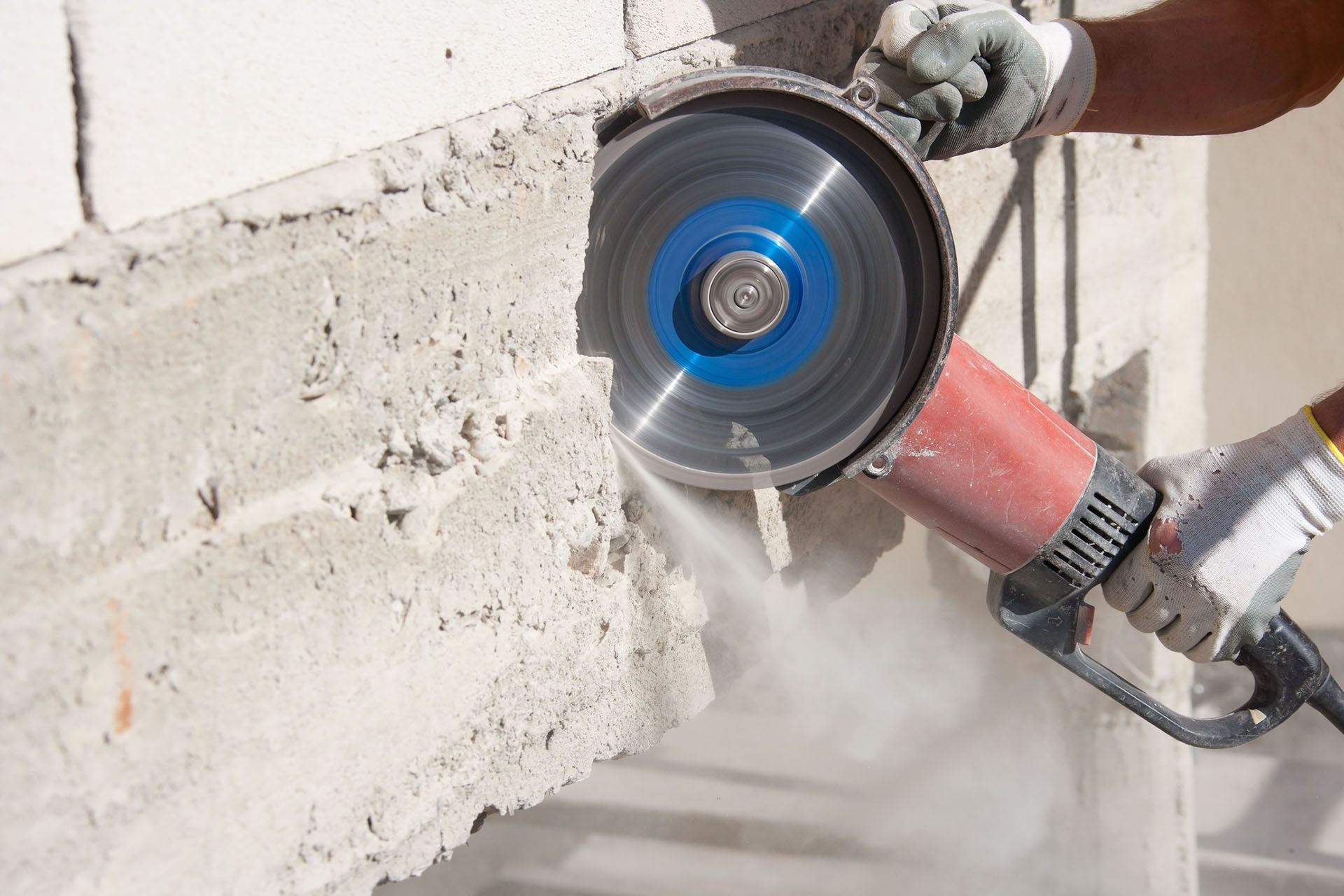 Cutting Concrete — Houston, TX — H&H Tool Service Inc