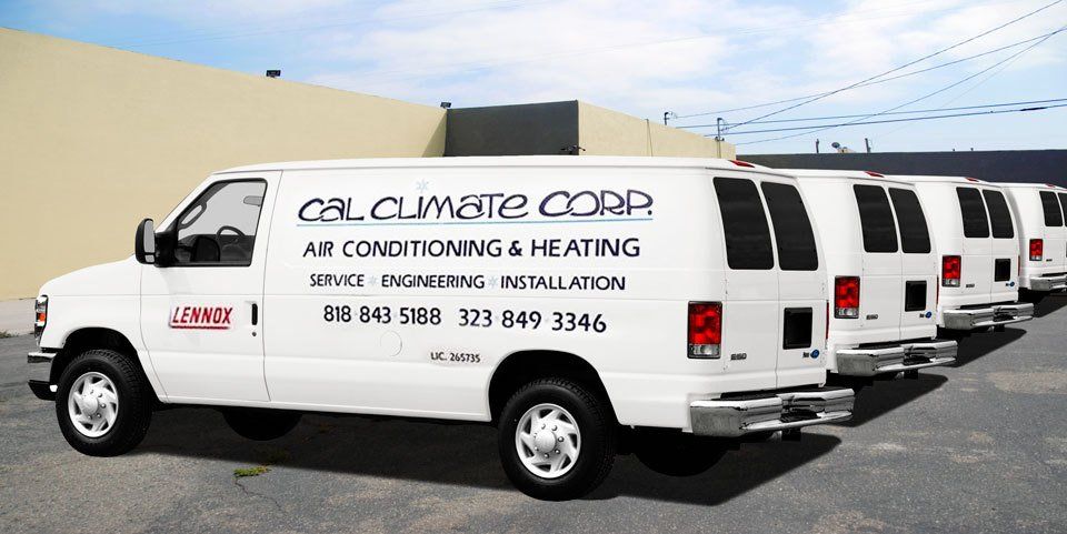 Cal Climate Corp van fleet
