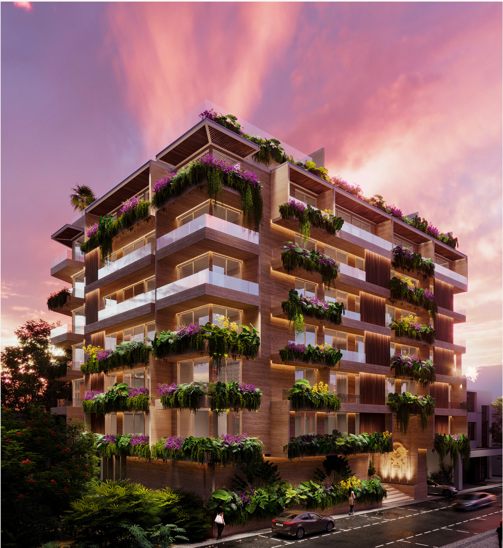 Introducing IDILIK, the pinnacle of modern luxury living in the heart of Playa del Carmen, Mexico. Welcome to a celebration of design, luxurious amenities, and breathtaking panoramic views located in the lush surroundings of the only park in the city center.