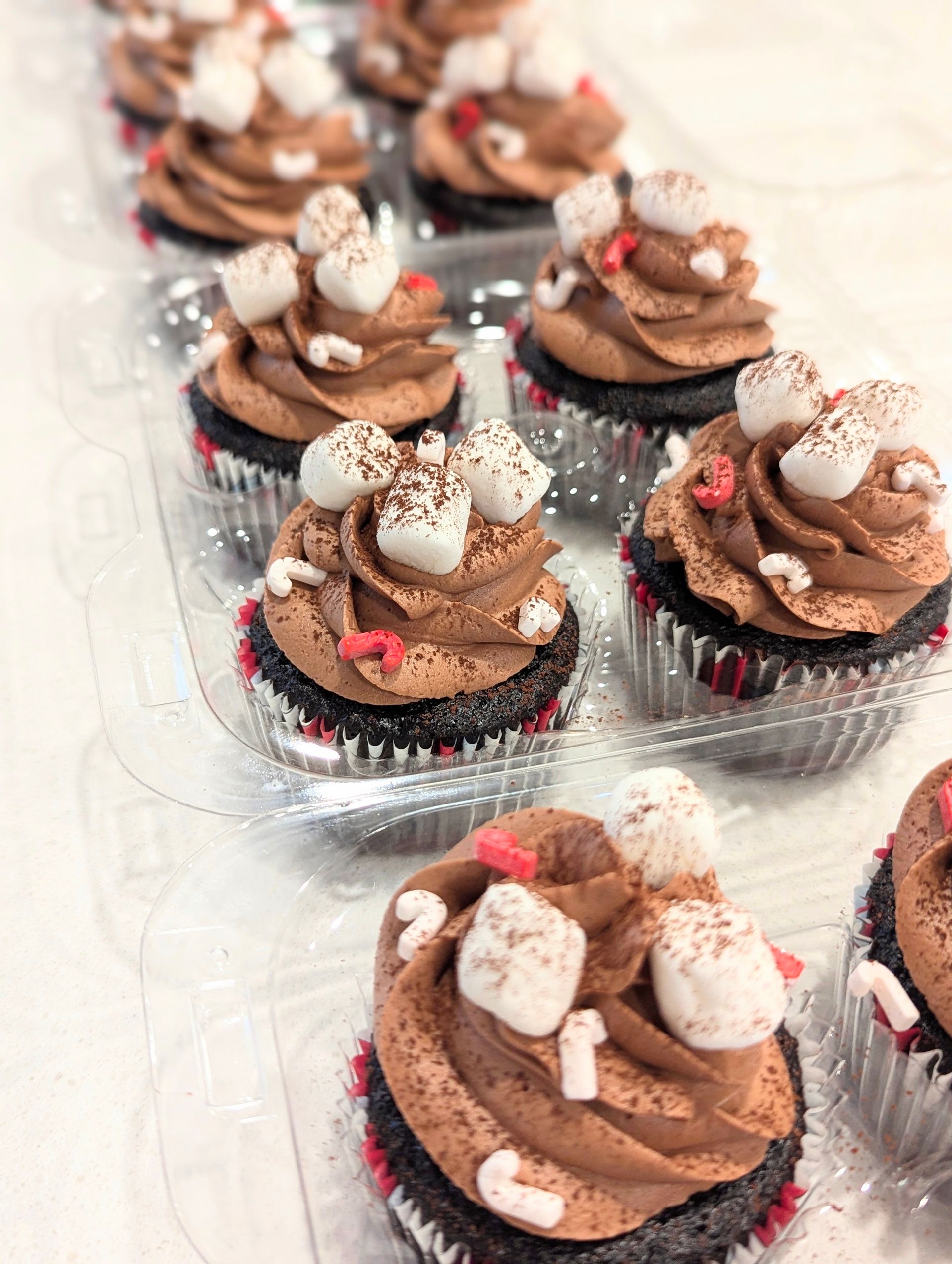 Hot Chocolate Cupcakes