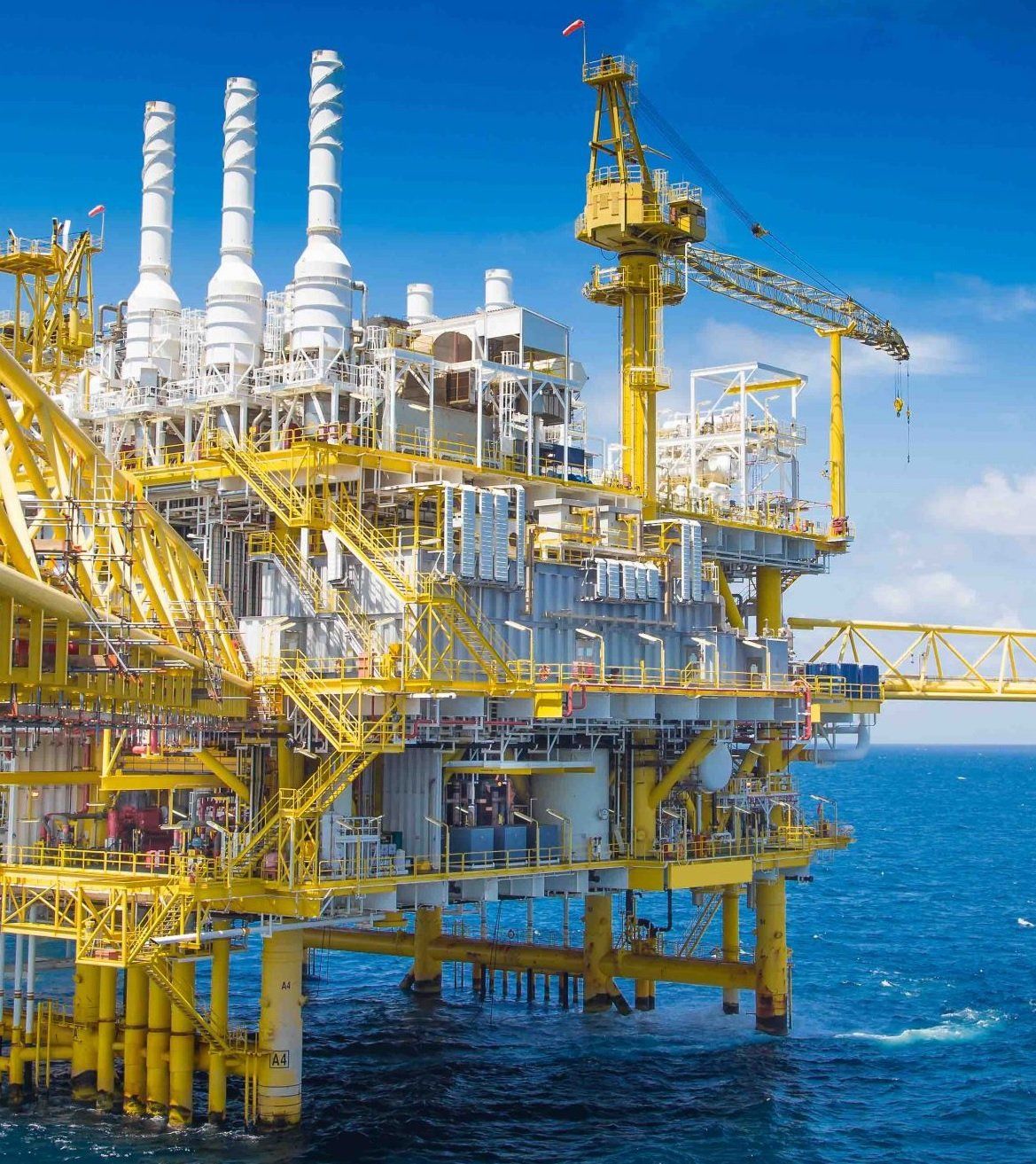 Olie, Gas, Raffinaderij