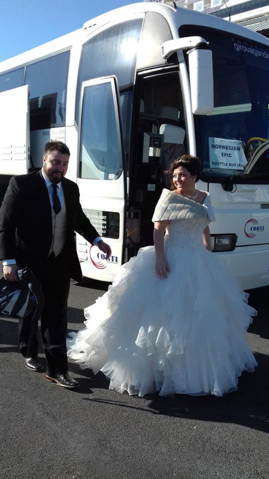 bus gran turismo per matrimonio