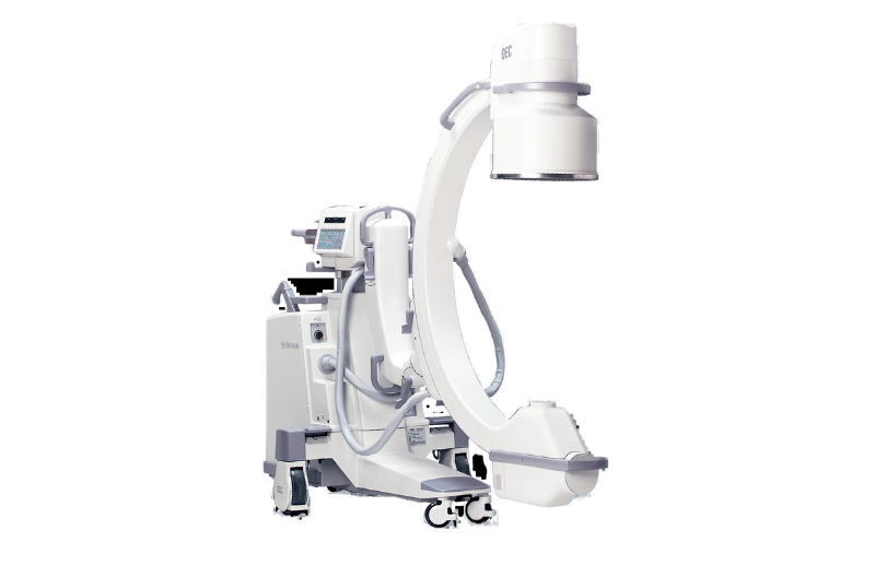 Mobile C-Arm device used by the company during their procedures