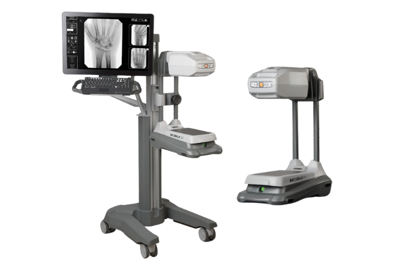 Mobile imaging device used by the company during their procedures