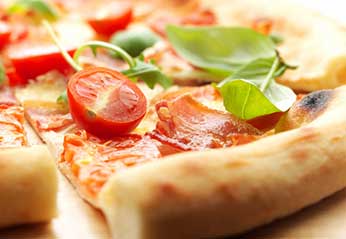 Hot Pizza slice — italian food in Chittenango, NY