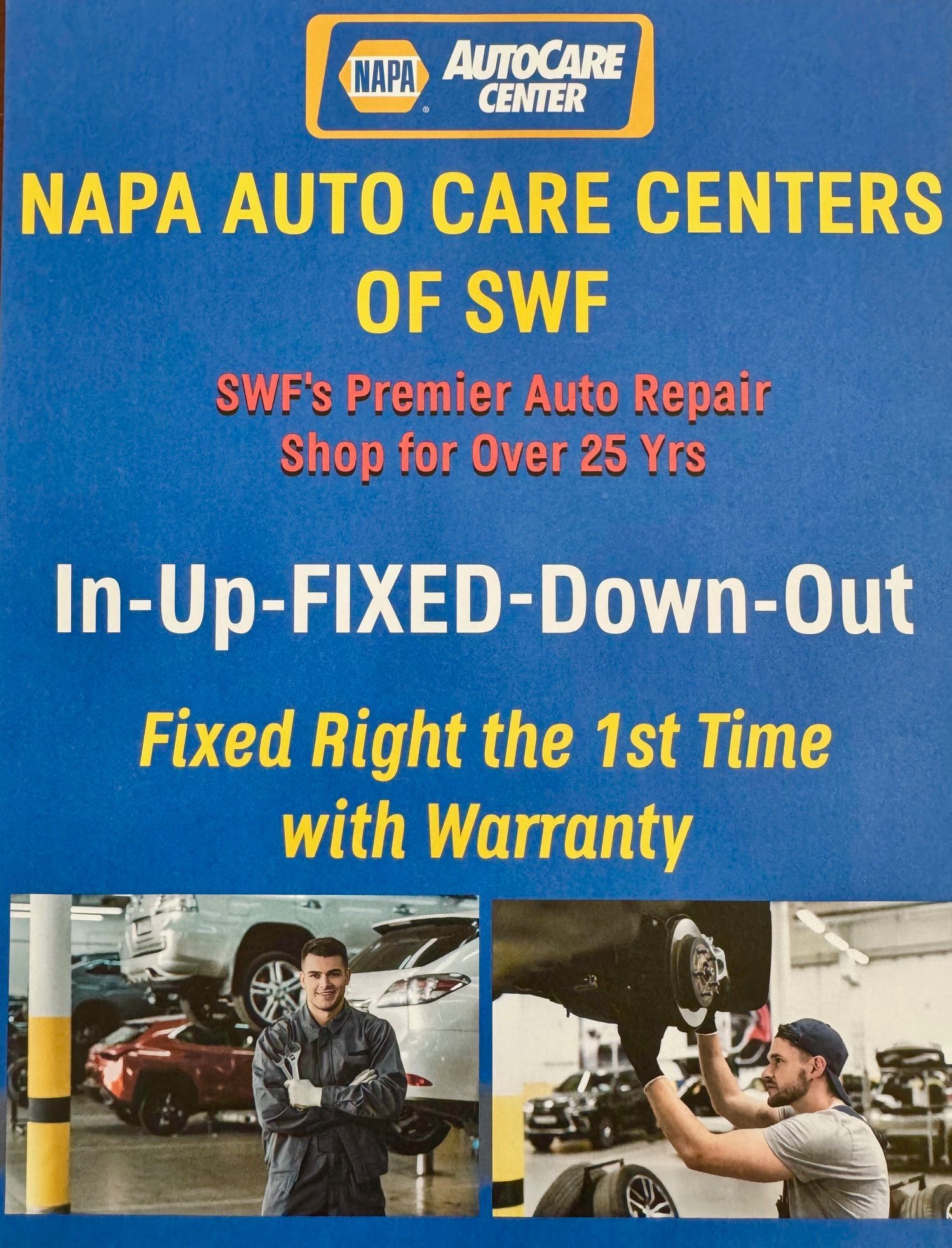 Flyer 1 - NAPA Auto Care Centers of SWF