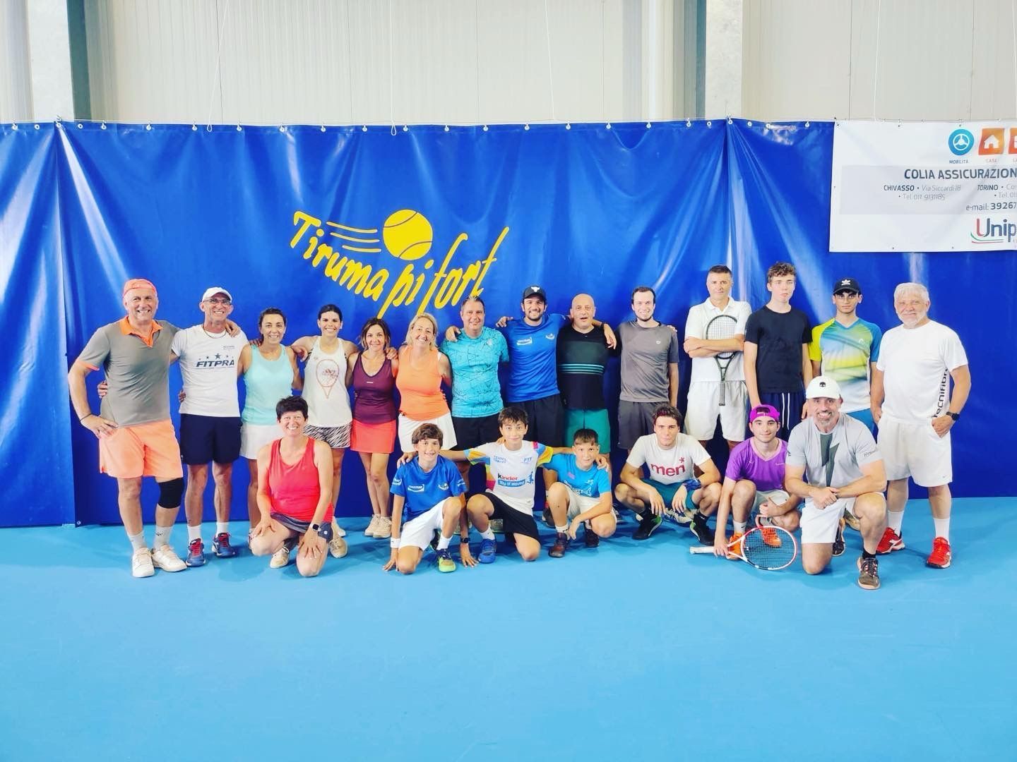 Corsi di tennis e padel per adulti