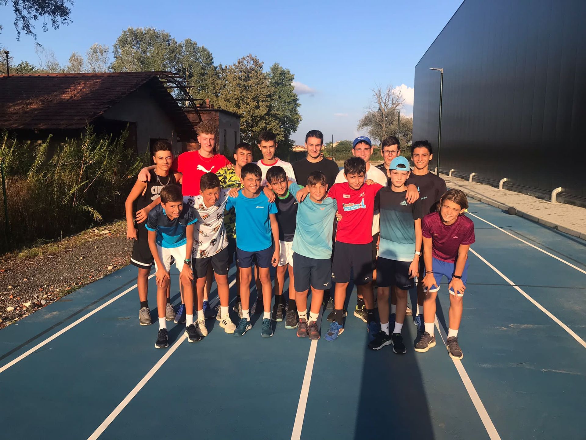 tennis camp gratuito