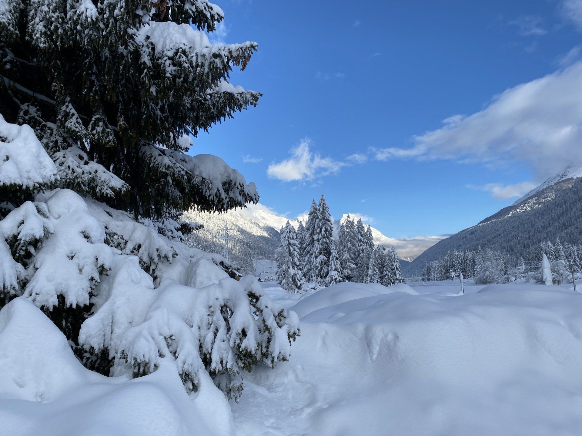 Schneelandschaft St. Anton am Arlberg
