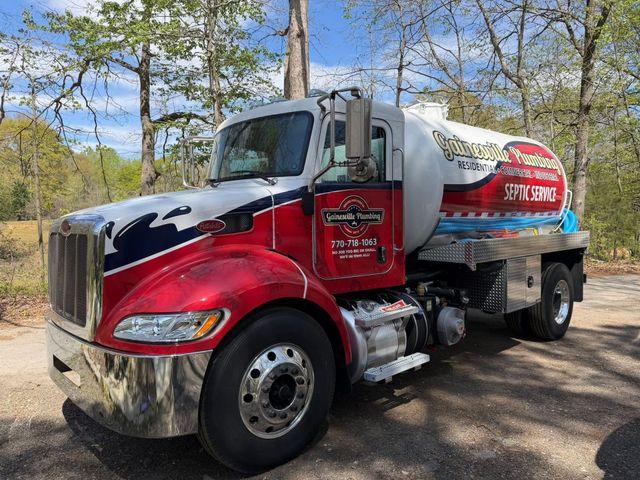 Gainesville Plumbing septic pump truck