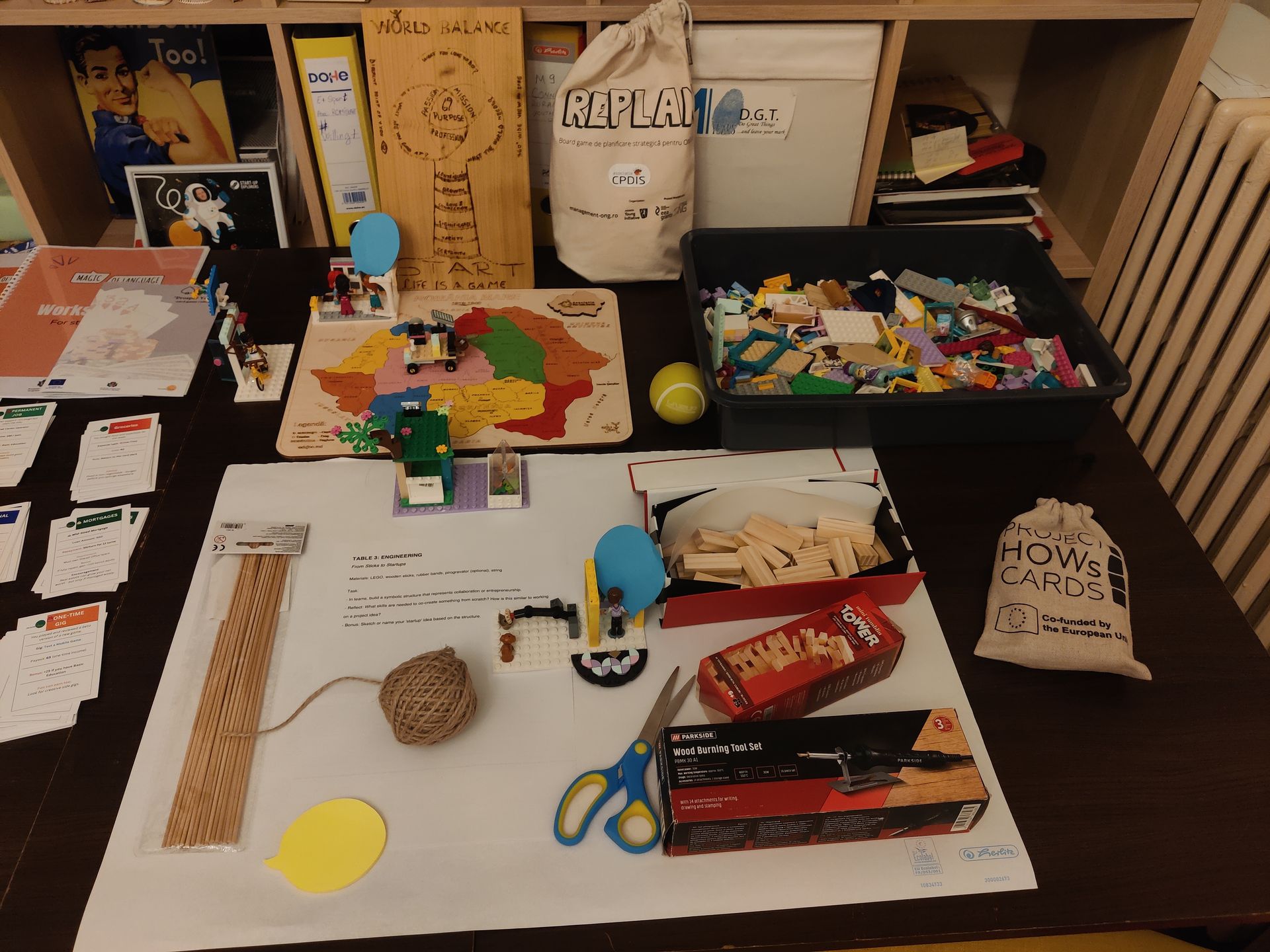 EnterSTEAM Erasmus+ world cafè