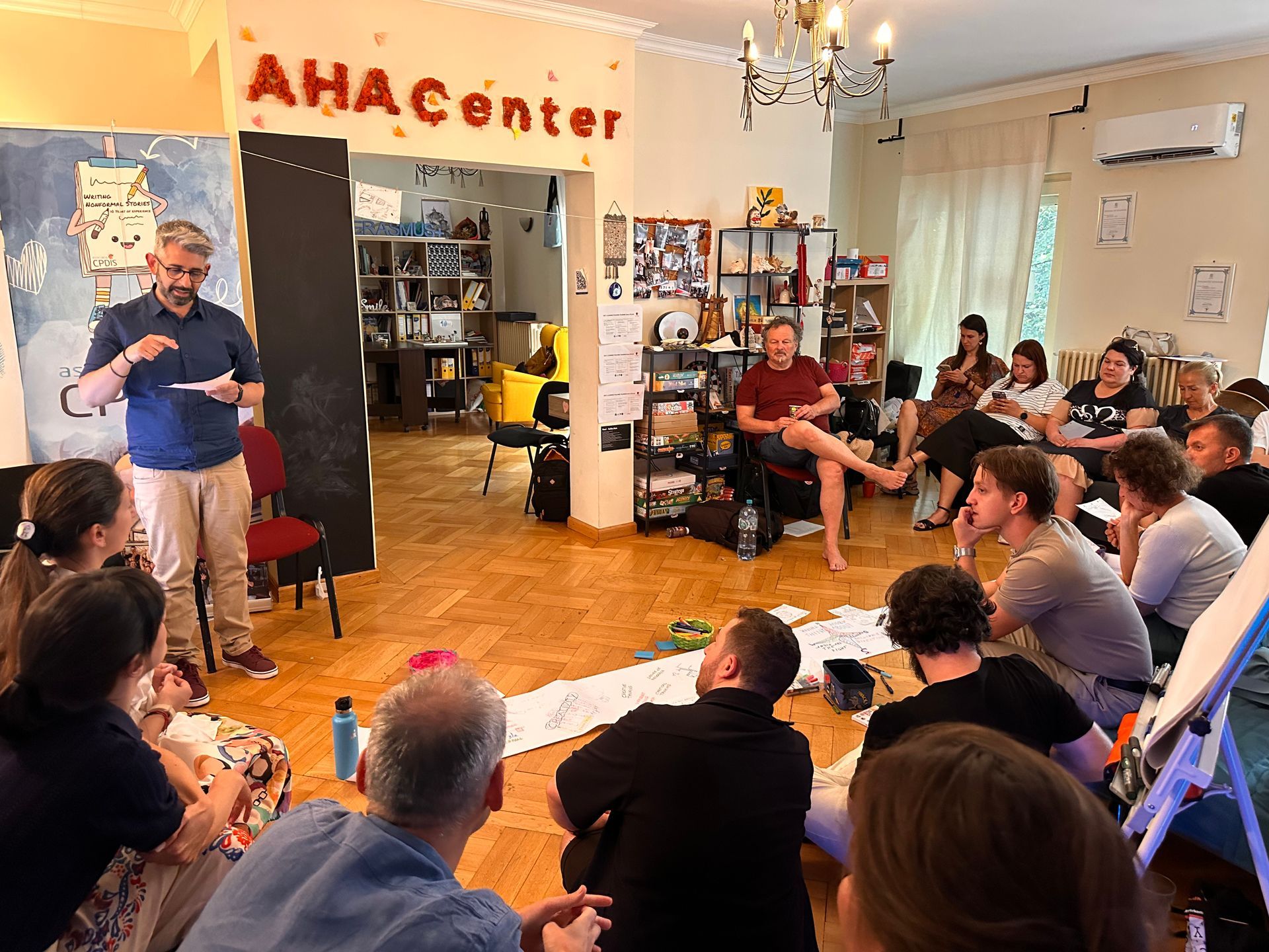 marcello forcina speech at EnterSTEAM Erasmus+