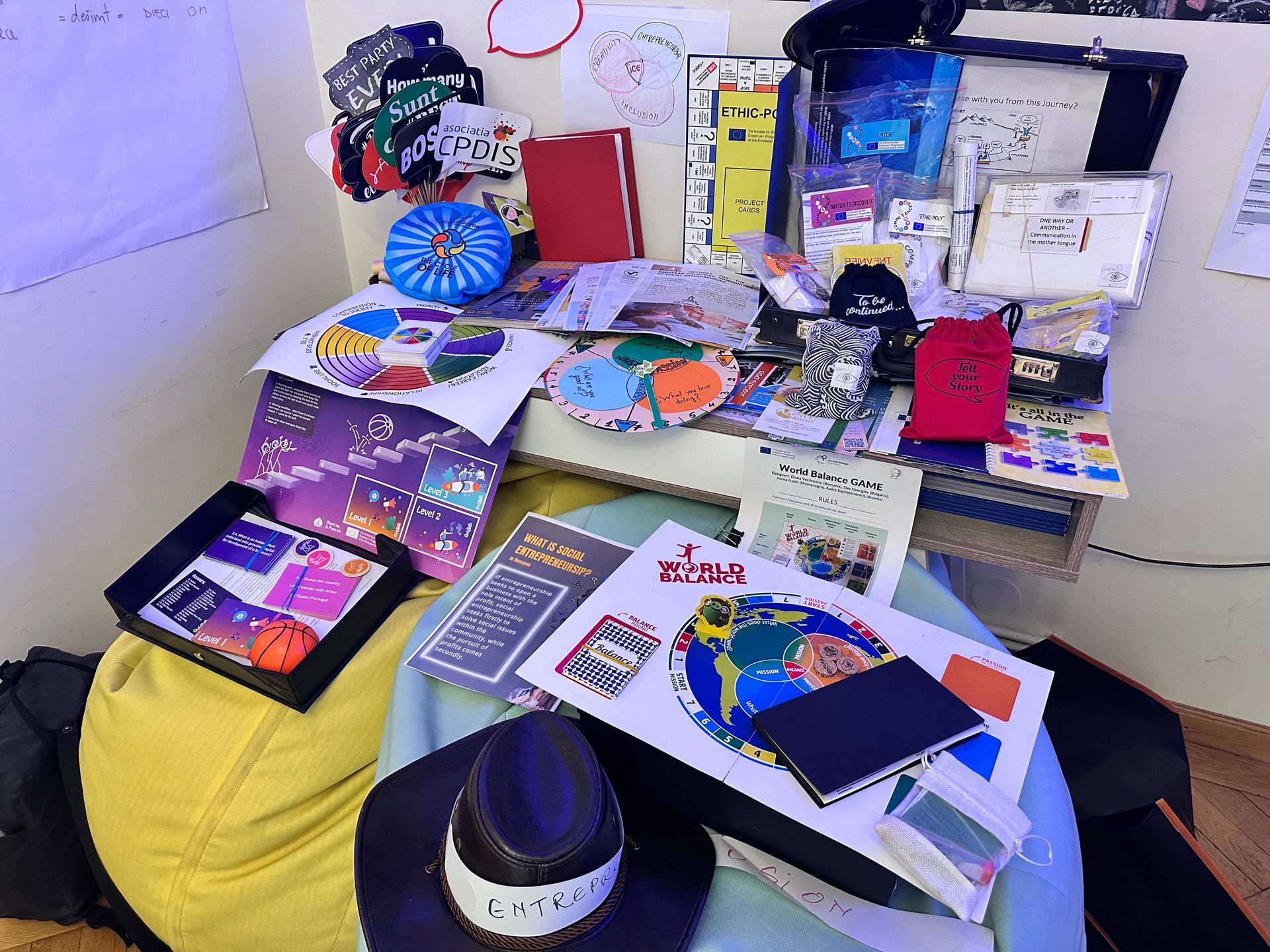 EnterSTEAM Erasmus+ world cafè