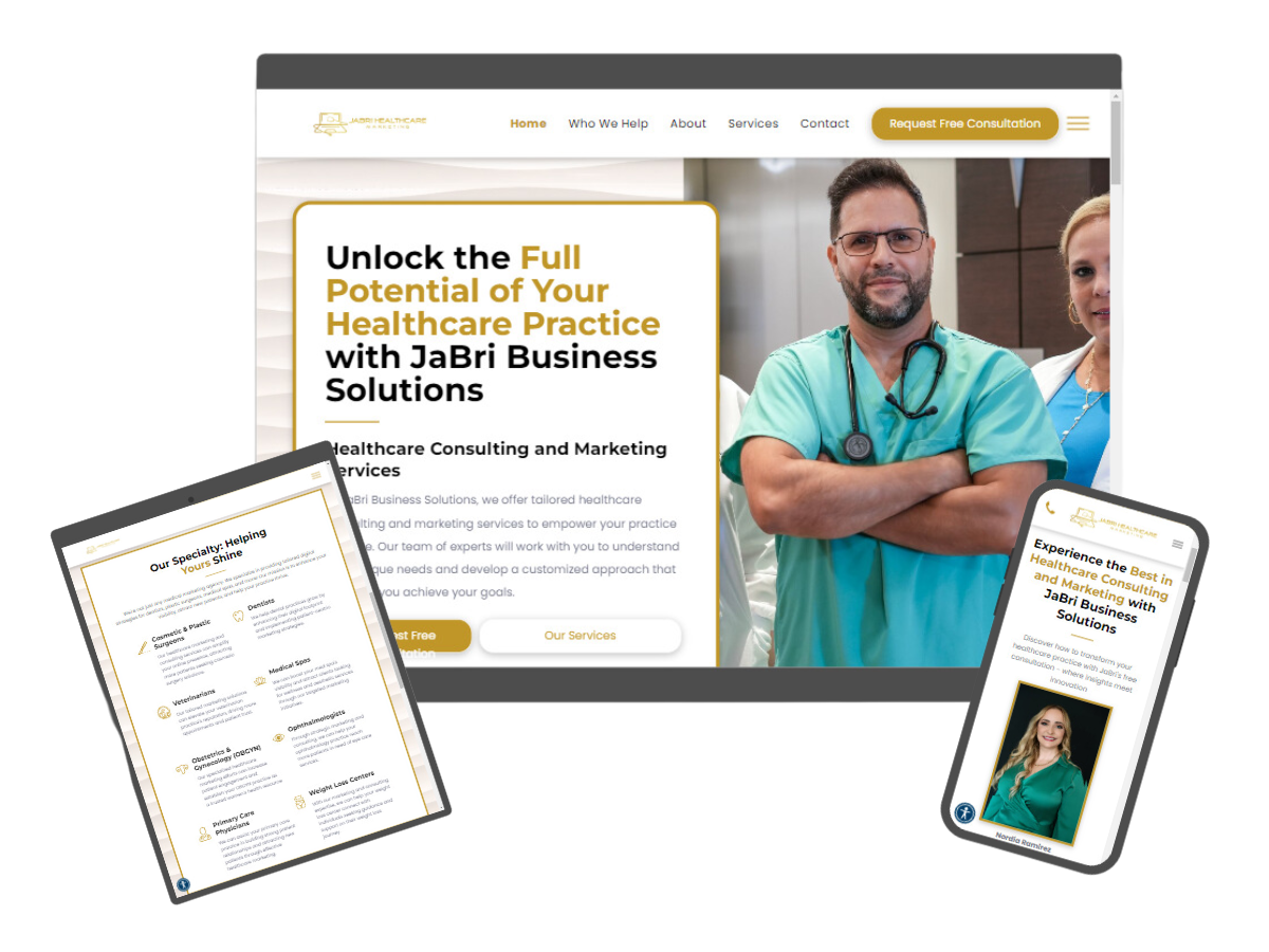 Healthcare Marketing Website Design