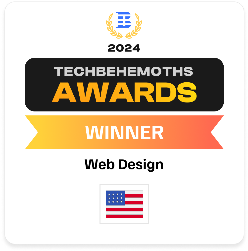 Tech Behemoths Awards Web Design Winner 2024