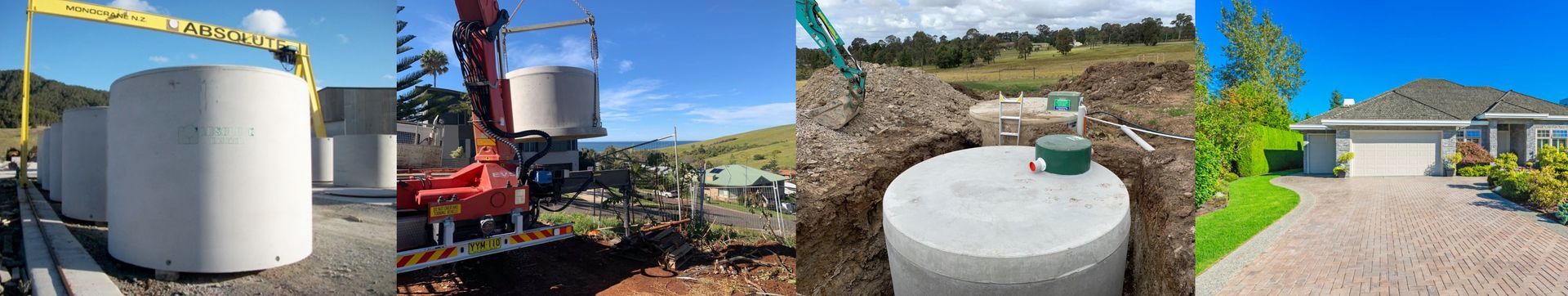 Underground Concrete Water Tanks Sydney NSW Canberra ACT