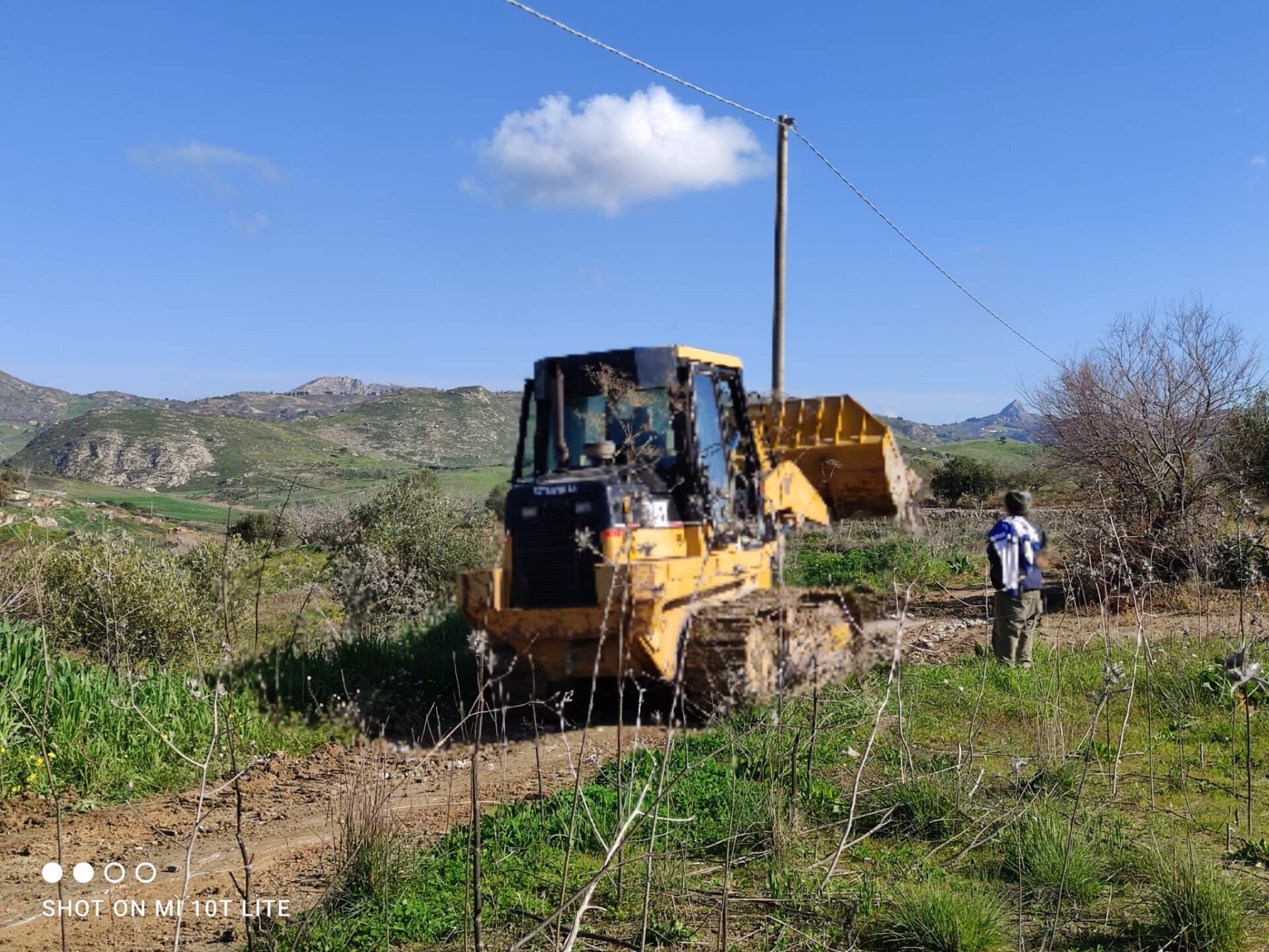 macchinario in azione