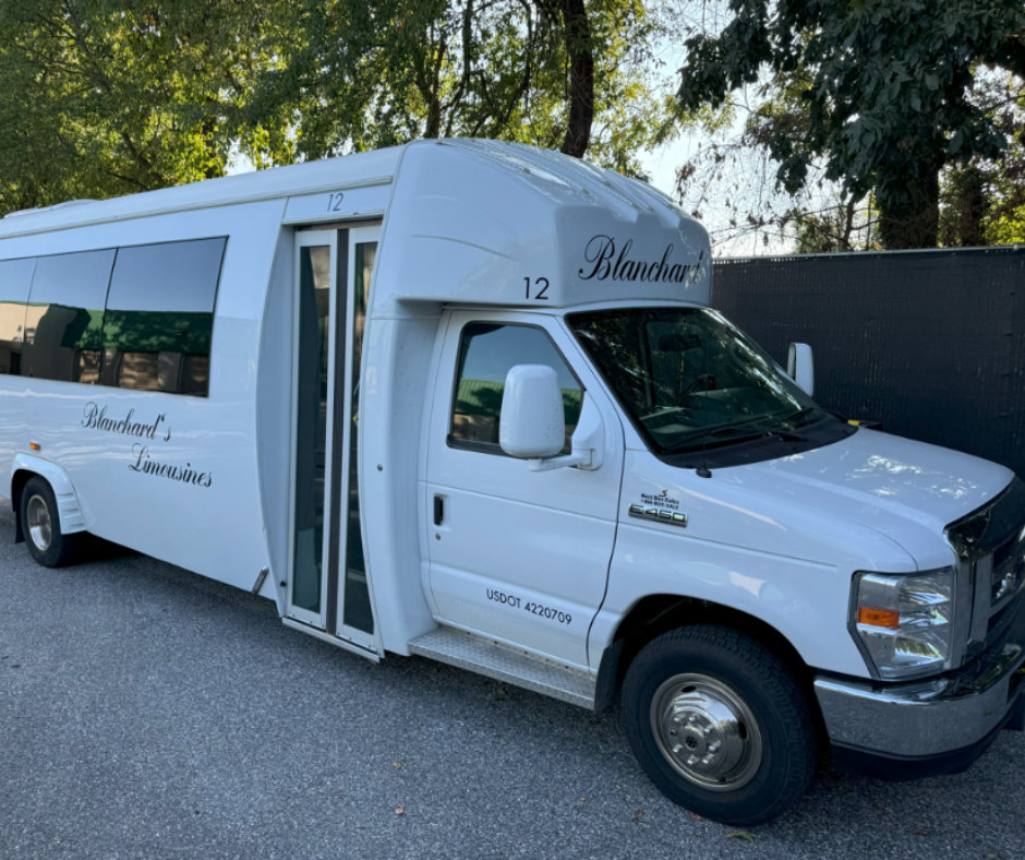 Blanchard Charter - 27 passenger shuttle bus