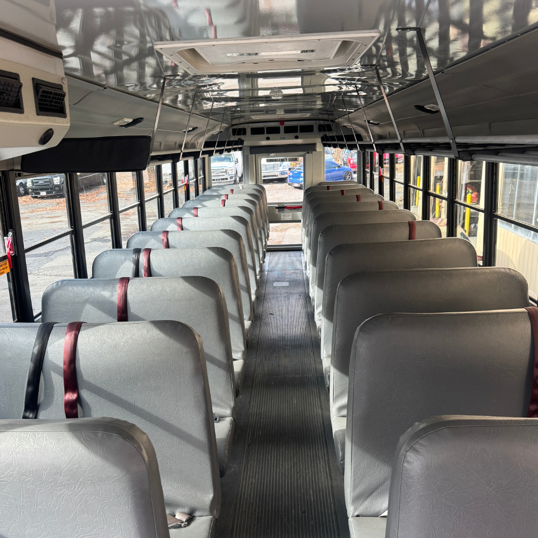 Blanchard Charter 44 passenger activity bus interior