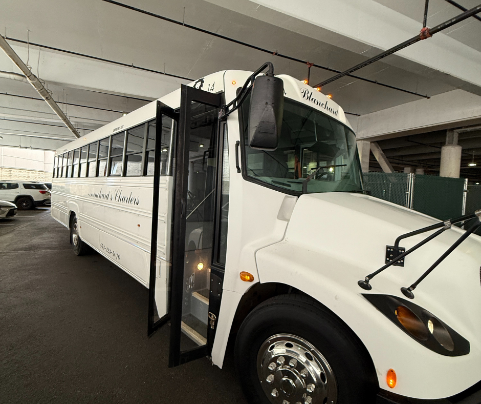 Blanchard Charter 44 passenger activity bus