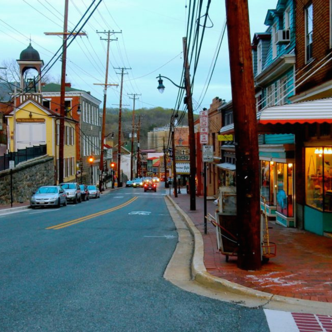 Downtown Ellicott City, Maryland